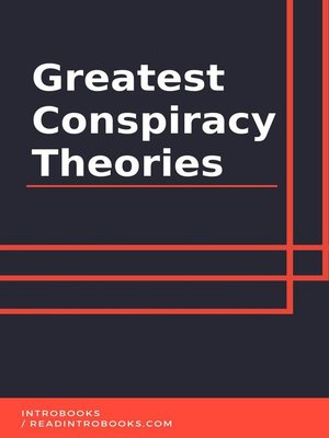 cover image of Greatest Conspiracy Theories